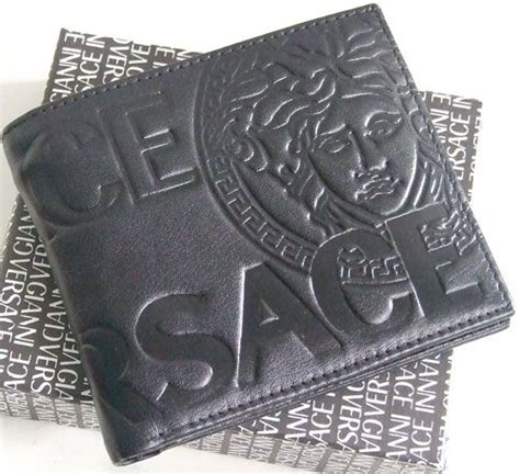 versace men's wallet|gianni Versace wallet price.